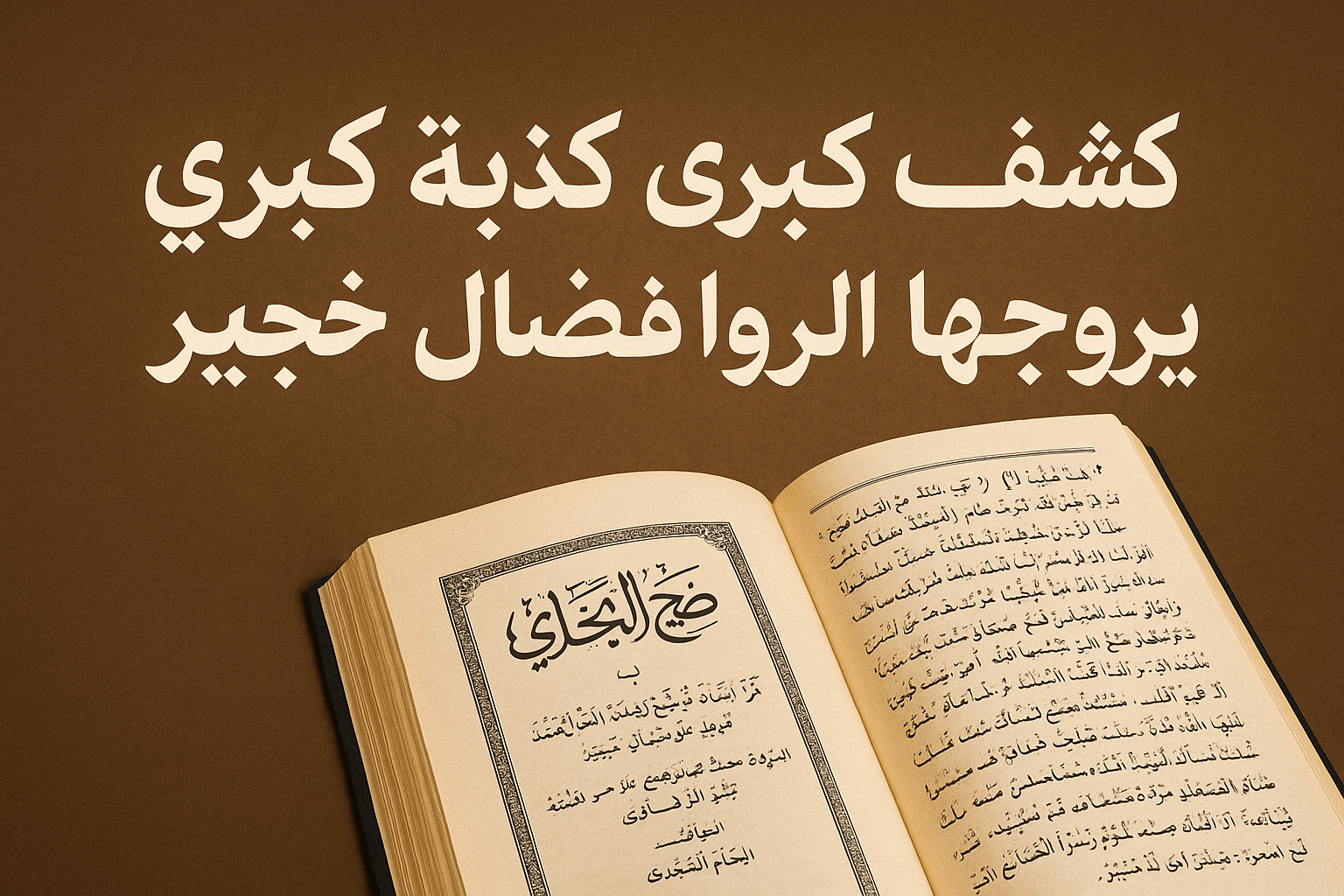 كشف الكذبة الكبرى في رواية “فتح خيبر”