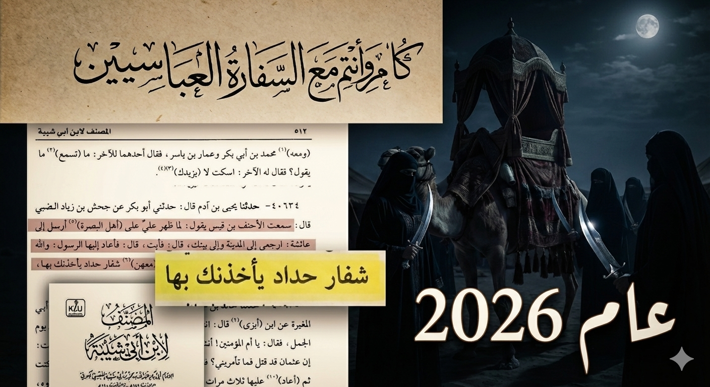 عامٌ سعيد… كلُّ عامٍ وأنتم مع الشَّفَّارة العبّاسيين 🗡️🔪